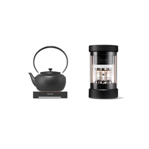 BALMUDA Combo Pack: MoonKettle Negro y Bocina Bluetooth Portátil miniatura 1