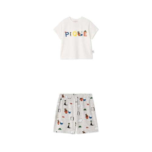 ジェラートピケ　DickBruna 接触冷感ワンポイントTシャツ&ショートパンツ Dick Bruna】【接触冷感】ワンポイントTシャツ(カットソー・T