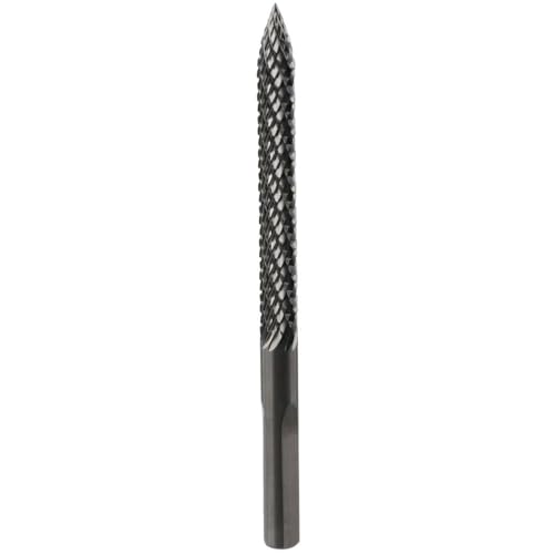 Image of Tire Repair Tool 1 /4 inch Cutting Tool Carbide Steel Burr Drill Reamer Tools Silver Drill Reamer Tire Repair