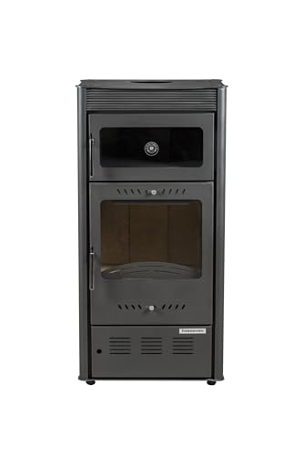 Kamin Ofen Kaminofen 150mm Rauchrohr 7,8 KW BimSchV 1-2 EEK A Rose Ofen