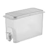 Cabilock Slimline Drank Dispenser Plastic Kruik Met Deksel En Uitloop Drank Dispenser Voor Water Sap Ijs Thee Limonade…