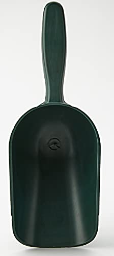 Kerbl Futterschaufel für Tiere (Füllmenge 500 g, zur Fütterung von Geflügel/Schafen/Pferden, Schaufel aus Kunststoff, bruchsicher, kompakte Form) 29692, 1 Stück (1er Pack)