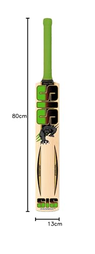 Image of SAINISTARS Full Size Popular Cricket bat for All Hard and Soft Tennis /Leather Bat Cricket Bat (Men|Women) Multicolor (Green Bat)