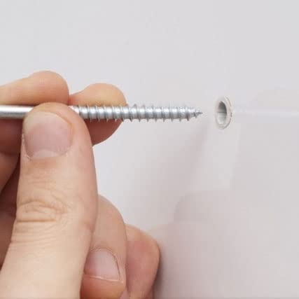 16x100mm Tacos de Pared para Tornillos (50 pcs.) Fijaciones de Nailon, Tapones de expansión, de Anclaje de Plástico para 12mm Diameter Screw, para Paneles de Yeso, Ladrillo, Hormigón (Blanca)