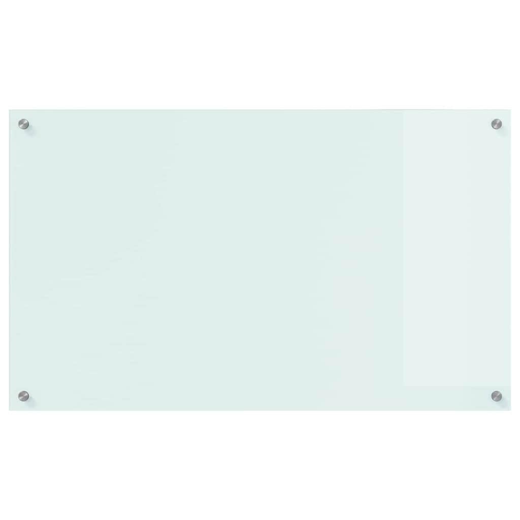 Solivagant Küchenrückwand Milch 100 x 60 cm Gehärtetes Glas, Küche Esszimmer,Küchenhelfer -utensilien, 13.15 kg-42018019