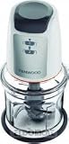 Kenwood Easy Chop, Picadora con Recipiente de 0,5L, 2 Velocidades, Cuatro Cuchillas, Anillo Antideslizante para Mayor Estabilidad, 500W, Apta para Lavavajillas, Blanca CHP61.100WH