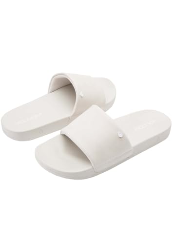 Volcom Women's Volcation Memory Foam Lined Sandal Slide, Sky Grey, 6