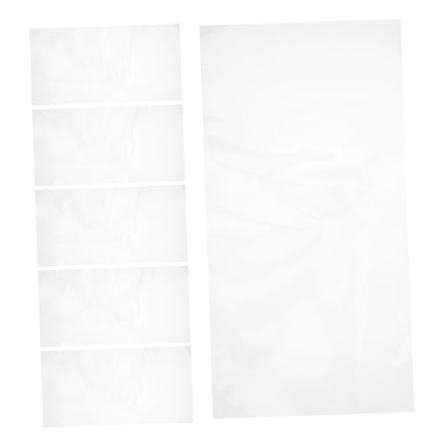 WOONEKY 6piezas Cubiertas Transparentes Para Ventilación Pet Con Adhesivo Protección Uv Para Rejillas Aire Acondicionado y Conductos Hvac Hogar Oficina y Rv