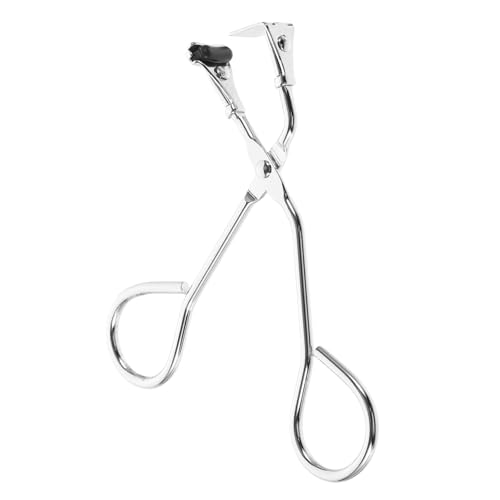 OSOLADY Rizador De Pestañas Práctico Dispositivo De Curling De Pestañas Herramienta De Belleza Para Pestañas Diseño Antideslizante De Acero Inoxidable Color 1pc