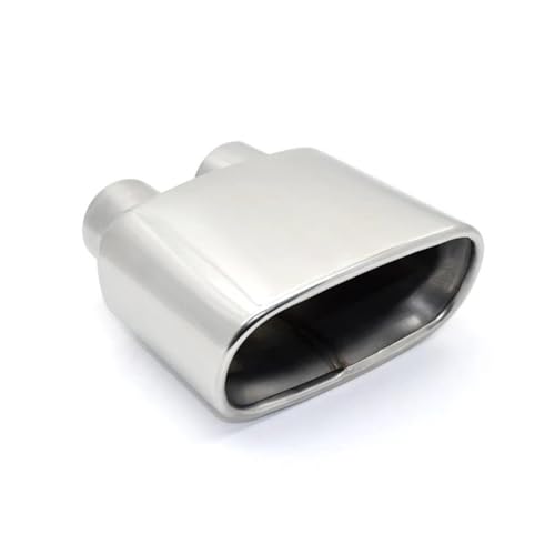Embout échappement double universel inox pour accessoires de vieux BMW X5 auto