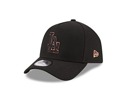 New Era Los Angeles Dodgers MLB Basecap 9Forty A-Frame Kappe verstellbar Baseball Snapback schwarz - One-Size 1