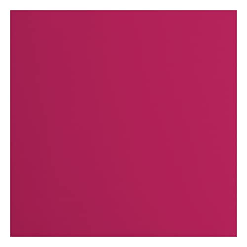 Florence Papier Cartonné Rose Lisse - 30,5 x 30,5 cm - Blackberry - 20 feuilles - 216 g/m² - Papier pour Scrapbooking, Carterie, Perforation et Faire Part de...