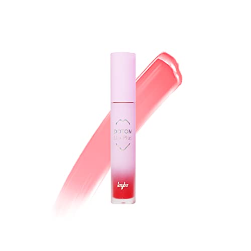 Image of KEYBO Lip Plumper Dotom Lip Plus 16 Colors, 3 Steps Extreme Plumping Clear Lip Gloss by Essence Lip Care Oil & 16 Color Tints from Korean Makeup (32. GM-Cherry Ade)