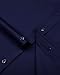 J.VER Men's Dress Shirts Solid Long Sleeve Stretch Wrinkle-Free Formal Shirt Business Casual Button Down Shirts Navy Blue Large