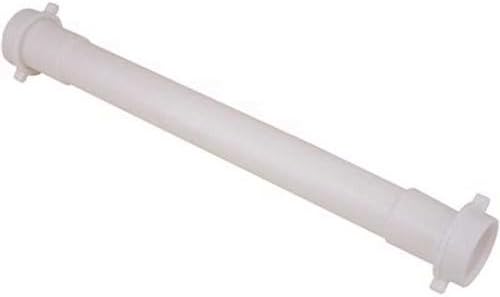 Replacement for 1-1/4 in. x 12 in. Polypropylene Slip Joint Extension Tube, White Replaces Parts