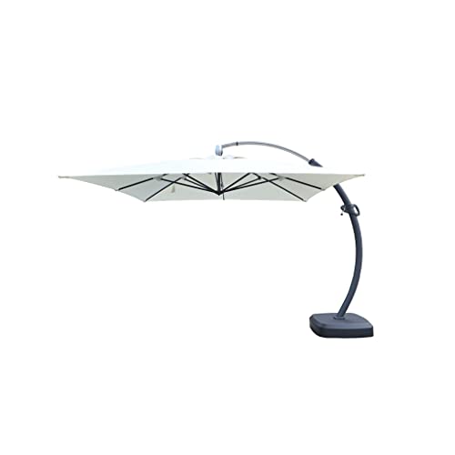 Tist 3.5M Square Large Outdoor Umbrella Outdoor Roman Umbrella Garden Umbrella Garden Sun Umbrella Parasol #TOP24