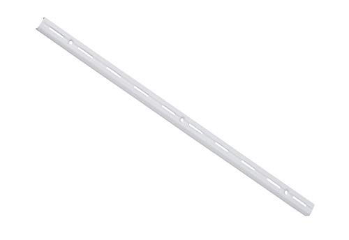 Trilho 30cm para Suporte de Prateleira Prat-K Branco
