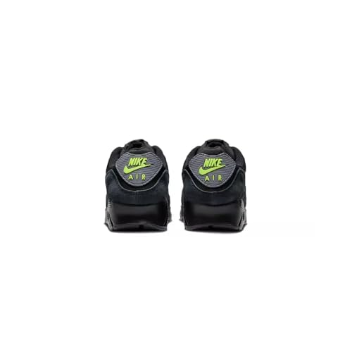 Image of Nike Air Max 90 Mens Trainers Fq2377 - Black Volt Cool Grey 001