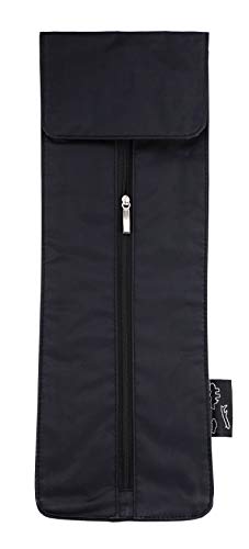 TigerTie - Bolsa de almacenamiento para corbatas de viaje impermeable en color negro, Negro , Länge 42 cm, Breite 14,5 cm, Tiefe 3,5 cm