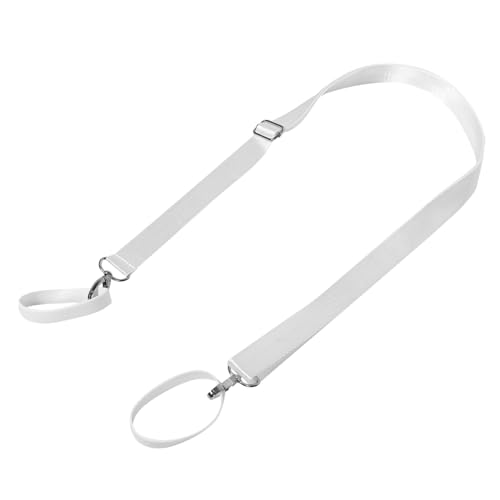 BRIGHTFUFU Adjustable Height Tennis Net Straps Badminton Strap Heavy Duty Transparent Container Sports Training Equipment