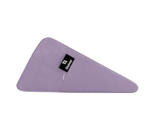 Quiver Edge Wedge Premium Intimacy Pillow for All Couples - Canada's Inclusive Intimacy Cushion - Sensual Positioning Wedge Pillow for Enhanced Comfort - Supersoft Velvet Cover (Colour - Lavender)
