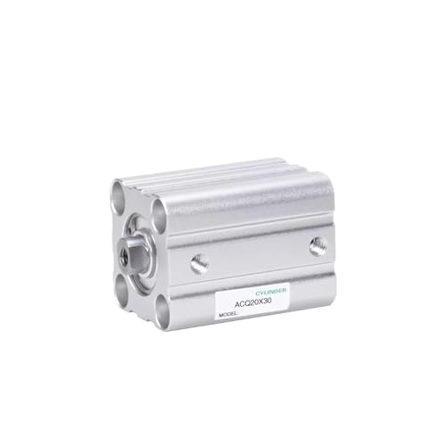 Cilindro delgado ACQ12X5 a ACQ12X50 neumático con cuerpo magnético y rosca interna