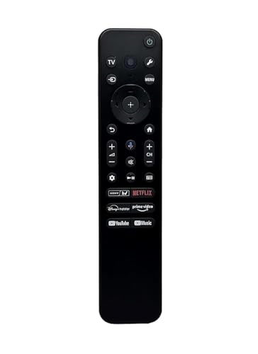 Image of Remote Control Compatible for Sony-TVs and Bravia-TV Compatible for All Sonyy 4K UHD LED LCD HD Smart TV (BLACKK)
