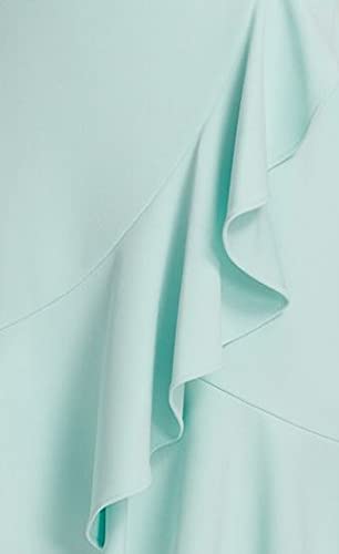 Calvin Klein Womens Petites Ruffled Dressy Midi Skirt Blue 8P2