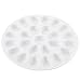 HIC Porcelain Deviled Egg Dish, 13-inch