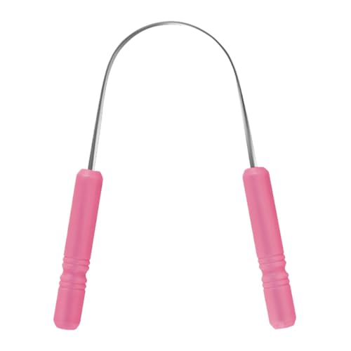 Spazzola per lingua per bambini, strumento per la pulizia profonda orale, raschietto per la pulizia della lingua, rimuove l'alito cattivo, igiene orale, 12 x 7,5 cm, per donne, uomini,