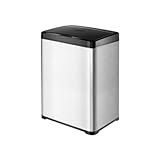 As 5 Melhores Lixeira Automática para Comprar em 2025 8 Lixeira Automática Retangular 40 Litros com Sensor em Aço - Inox