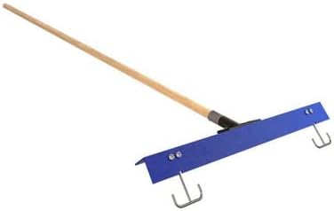 GAUGE RAKE W/SLEDS - 36"- 5' WD HDL THREADED