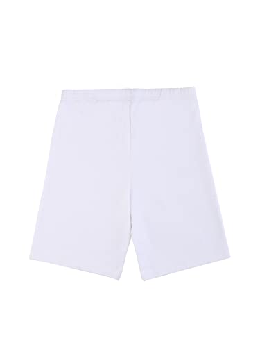 Image of TWIN BIRDS Cotton Stretchable Solid Coloured Skinny Fit Knee Length Yoga /Cycling /Sports Shorts for Girls
