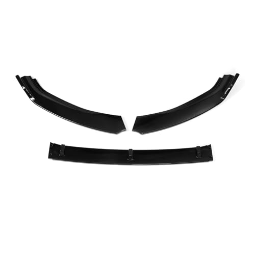 Aileron de pare-chocs avant pour Golf 7 spoiler noir kit carrosserie 2014-2017