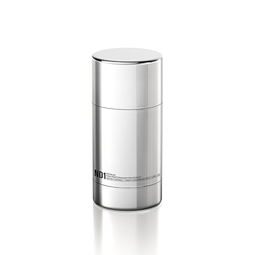 PATRICKS ND1 High Performance Aluminum Free Deodorant for Men, Stick, Notes of Italian Bergamot and Neroli Fragrance, Long Lasting, Odor & Sweat Protection Vegan, Sulfate & Cruelty Free, 80G