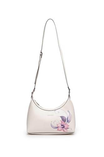 Image of Allen Solly Womens Floral white Sling Bag