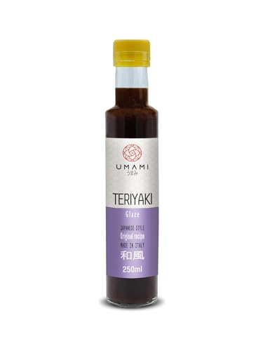 Umami Salsa Teriyaki 250ml, glaseado espeso, elaborada con salsa de 