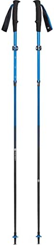 Black Diamond Equipment Distance Carbon Flz Trekking/Running Poles, Ultra Blue, 140cm
