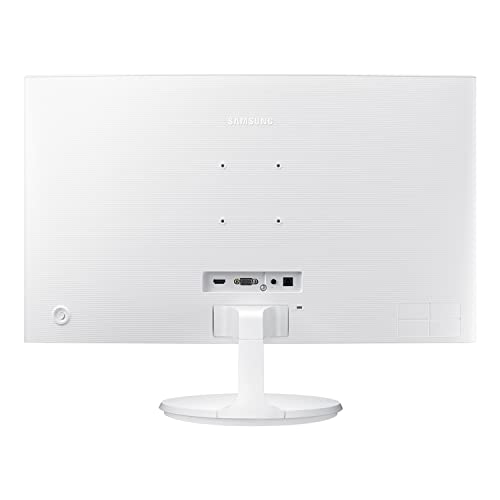 Image of SAMSUNG CF391 27 inch Full HD Curved Widescreen LED Monitor, White - 1800R, FHD 1920 x 1080, 4 ms, 16:9, 3000:1, HDMI, D-Sub and Headphones Inputs
