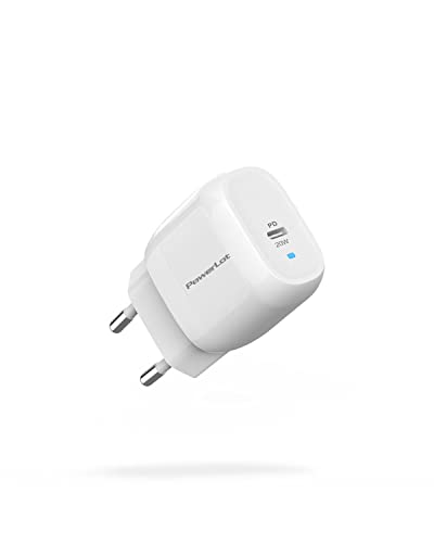 Chargeur USB C GaN 20W PowerLot Mini pour iPhone 13 et iPad