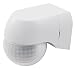 Produktbild McShine - IR/Infrarot Bewegungsmelder für Innen und Außen | LX-200 | 180° Arbeitsfeld, 12m Reichweite, 1-800W, LED geeignet, Schutzklasse IP44, dreh-und schwenkbar