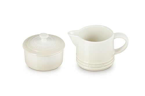LE CREUSET 02.19.1390716 Kit de merengue crema 300 ml y azúcar 250 ml Sig, cerámica