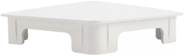 5" x 5" Slight Pyramid Internal Post Cap | Vinyl Post Cap | Vinyl Fence Cap | White | (Single Cap)