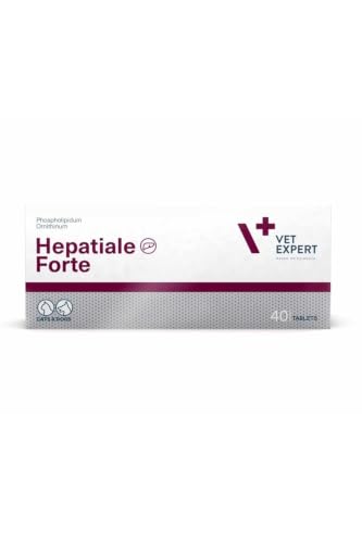 VetExpert Hepatiale Forte Advanced 30 kapsül, köpek ve kediler için karaciğer fonksiyonunu desteklemek için hazırlık