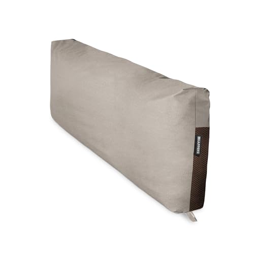 HAPPERS Cojín de Exterior y Desenfundable para Palets en Naylim Piedra Mate 120x45