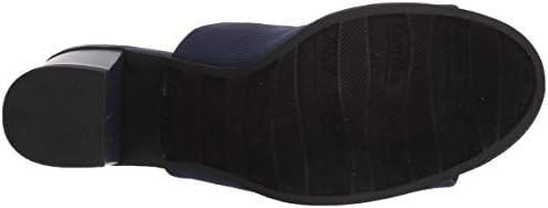 Easy Street Women's Mule, Navy Stretch Fabric, 12 Wide | Image 3