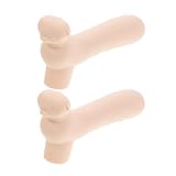 OSOLADY 2個 ドアハンドル保護カバー シリコン製 衝撃吸収 防傷設計 対策 高齢者向け 取り付け簡単 落下防止 家用ドアノブスリーブ