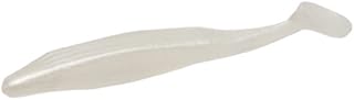 Zoom Bait Swimmin Super Fluke Bait-Pack of 5 (White Pearl, 5-Inch)