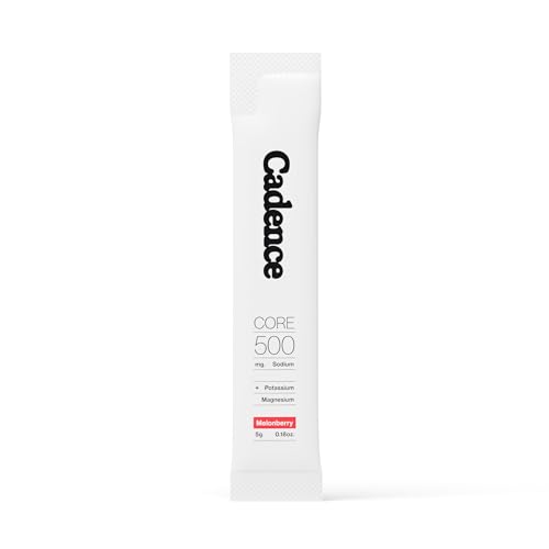 Cadence Sachets Core Melonberry - Carton (5g x 30) Science-Backed Hydration | Electrolyte Formula + Caffeine | Vegan, Keto & Paleo Friendly | Sodium, Potassium & Magnesium for Performance & Recovery