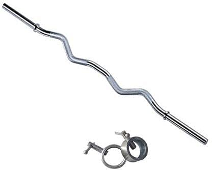 Klapp Weight Lifting Rod Solid Chrome 3FT Curl Rod 19MM Fitness Bar Gym Rod Gym Bar Fitness Bar for Gym (B098L8RB59) Amazon Price History, Amazon Price Tracker